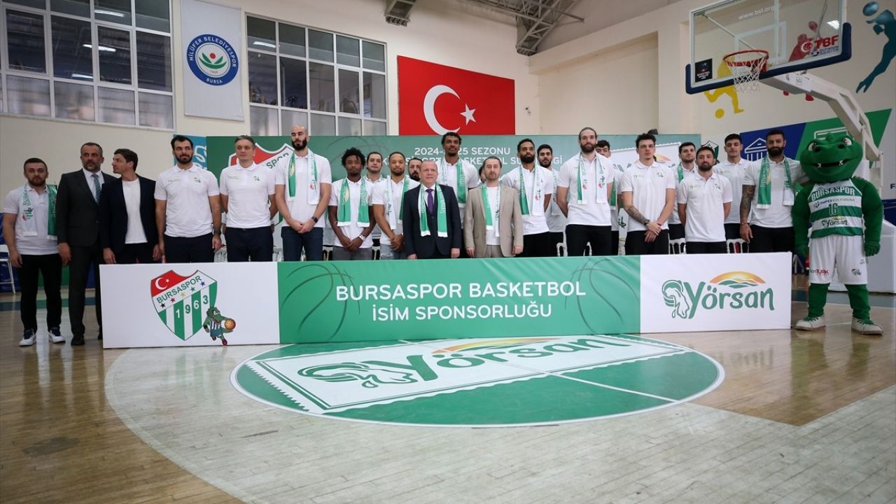 Bursaspor Basketbol ve Yörsan Yeni Bir Sponsorluk Anlaşması İmzaladı