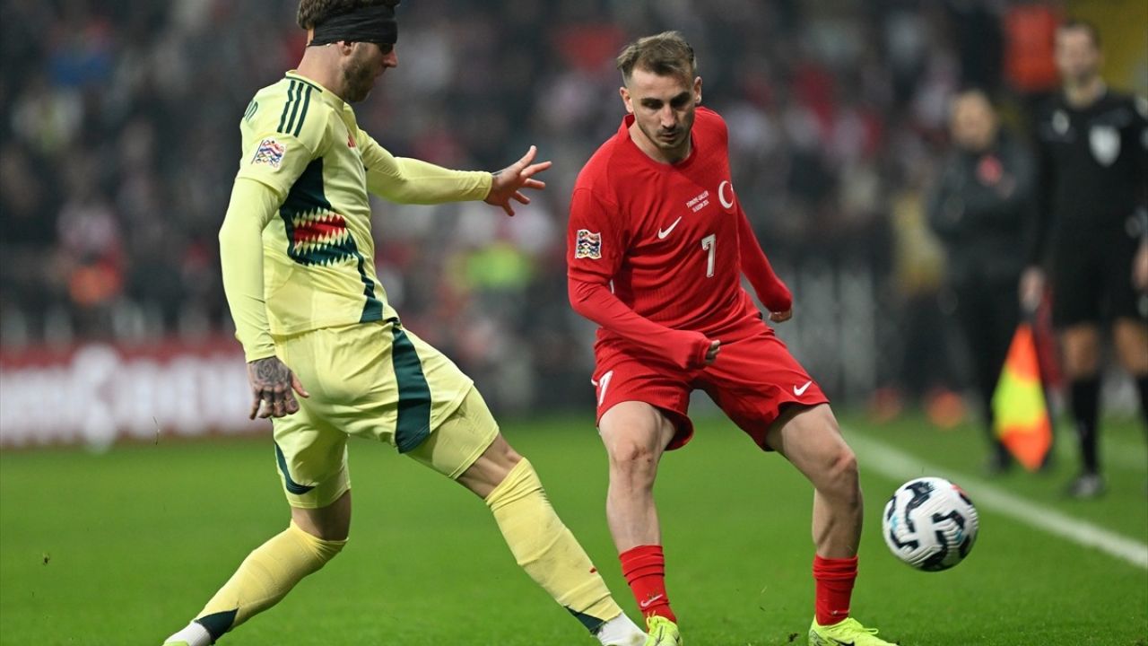 UEFA Uluslar Ligi'nde Türkiye - Galler Maçı 0-0 Beraberlikle Sona Erdi