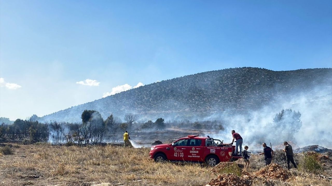 Isparta'daki Orman Yangını Kontrol Altına Alındı