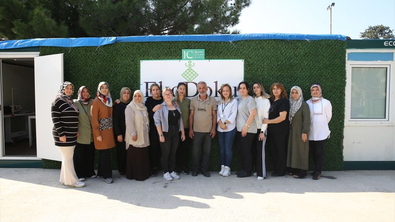 Hatay'da Kadınlar için İpek Dokumacılığı Kursu