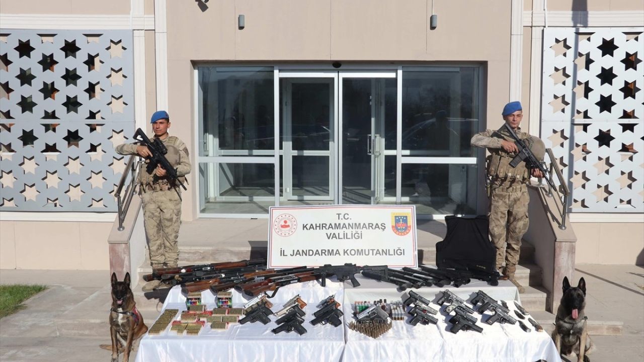 Kahramanmaraş'ta Silah Kaçakçılığı Operasyonunda 10 Kişi Tutuklandı