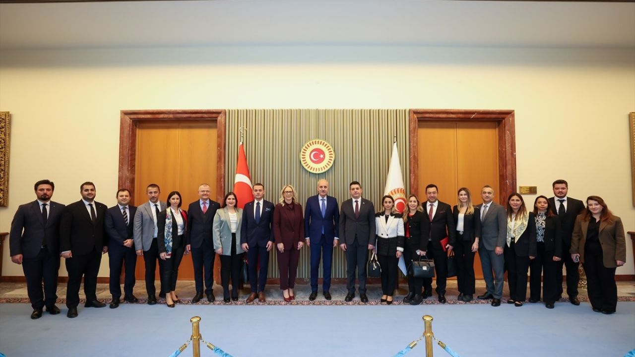 TBMM Başkanı Kurtulmuş, EGİAD Yönetim Kurulu'nu Ağırladı