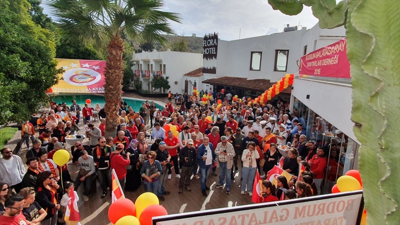 Bodrum'da Galatasaray Taraftarları Derneği Lokali Resmi Olarak Açıldı