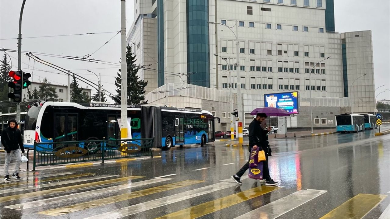 Şanlıurfa'da Etkili Sağanak Yağışlar