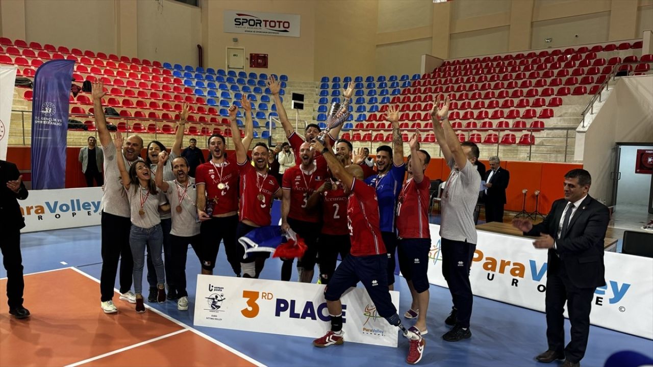 Türkiye Oturarak Voleybol Erkek Milli Takımı Şampiyon oldu