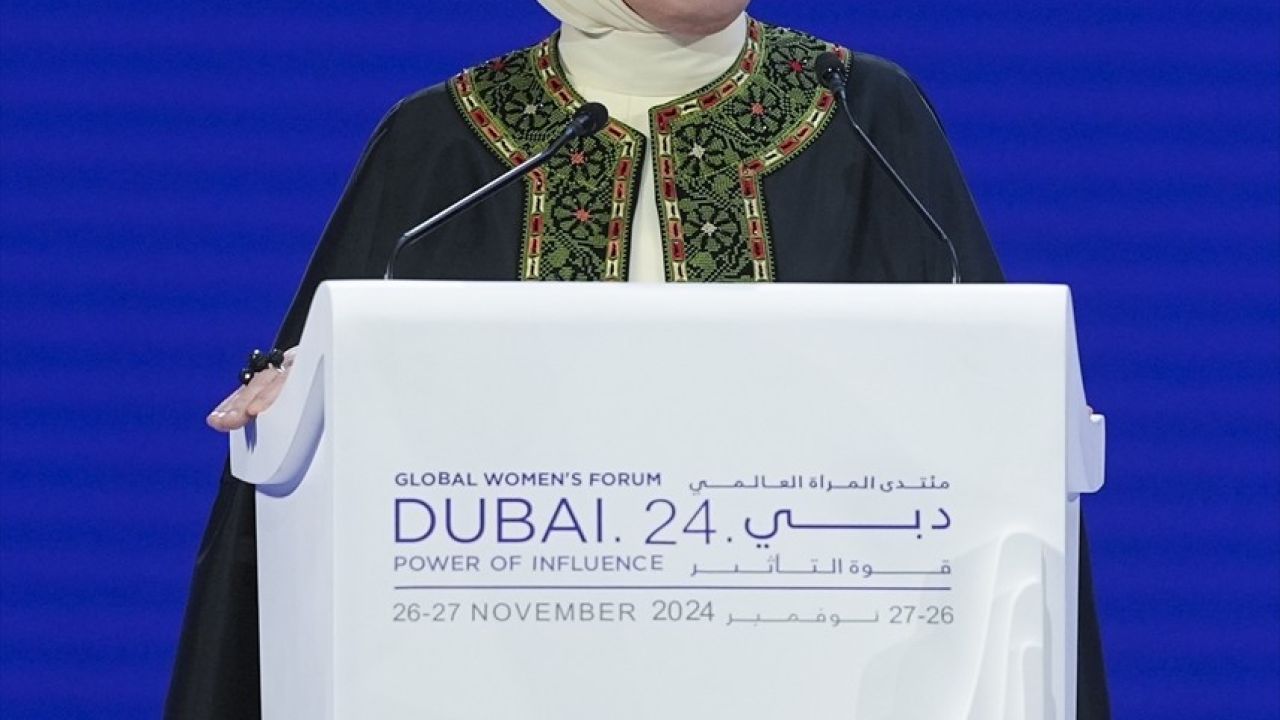 Emine Erdoğan, Dubai Küresel Kadınlar Forumu'nda Kadın Gücünü Vurguladı