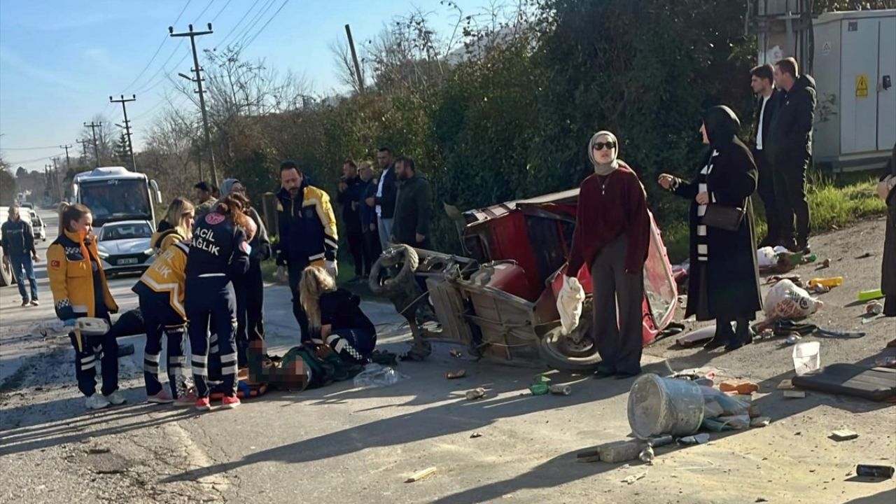 Sakarya'da Trafik Kazası: Bir Ölü, Bir Yaralı ve Tutuklama