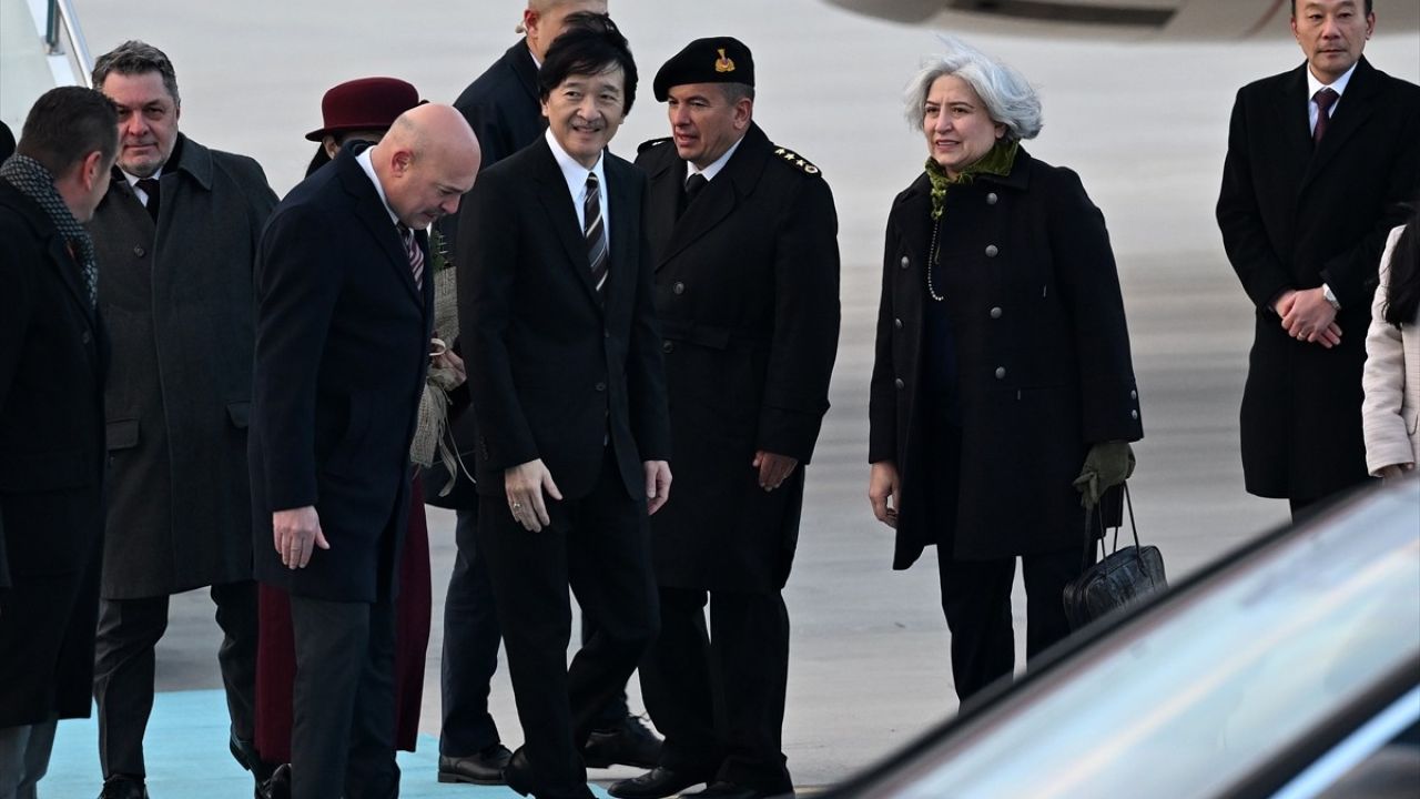 Japonya Veliaht Prensi Fumihito ve Prensesi Kiko Türkiye'de