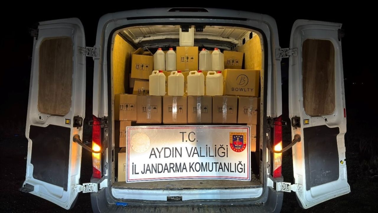 Aydın'da Kaçak Etil Alkol Operasyonu: 1,6 Ton Ele Geçirildi