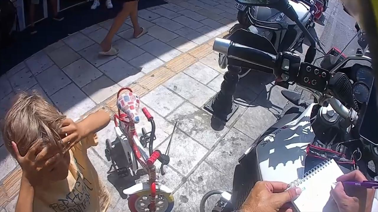 Bodrum'da Polisi Gülümseten 'Trafik Cezası' Diyaloğu