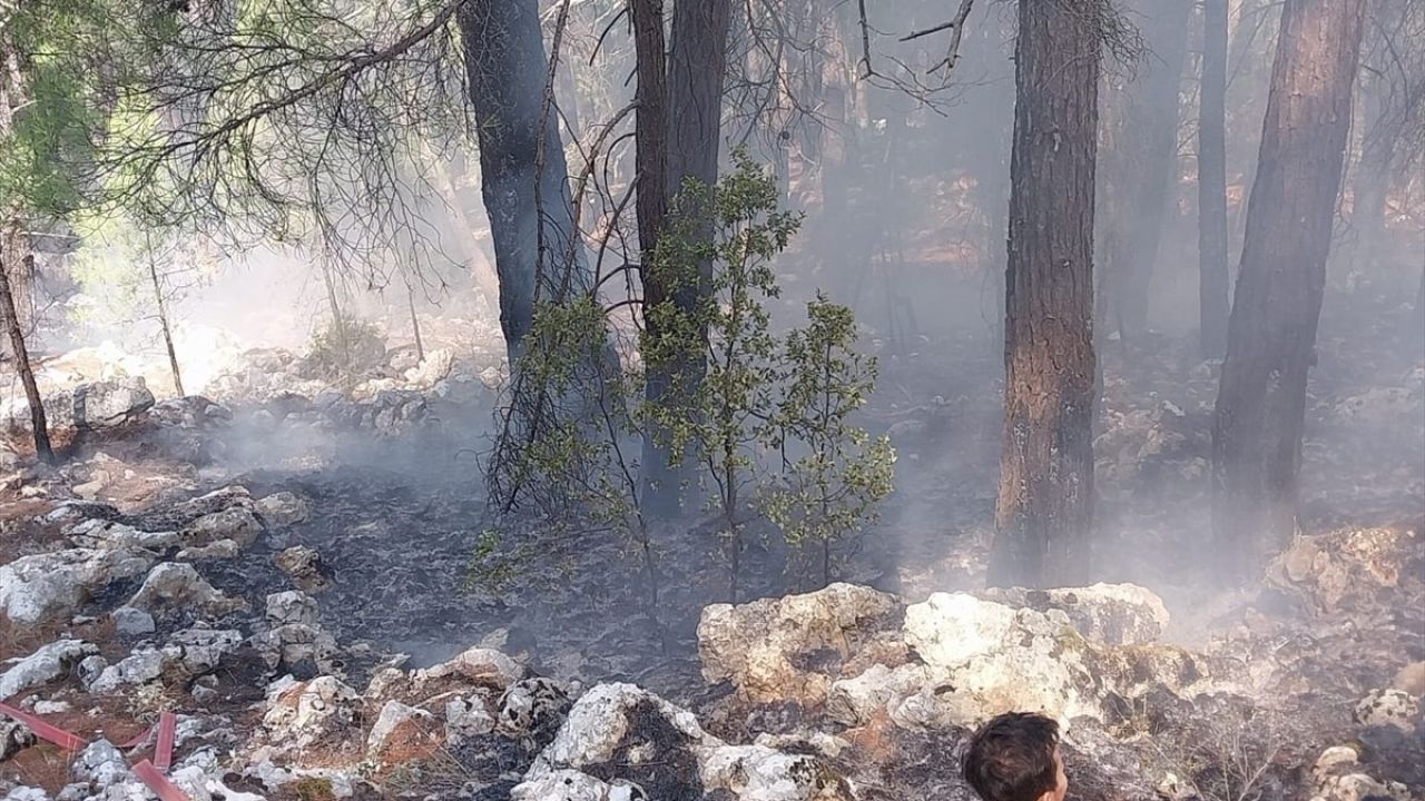 Burdur'da Orman Yangını Kontrol Altına Alındı