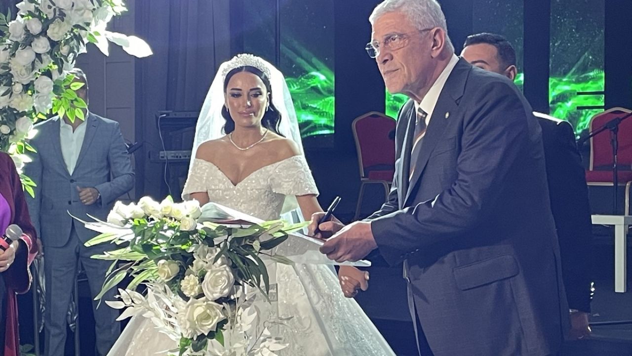 İYİ Parti Lideri Dervişoğlu, Nikah Şahidi Oldu