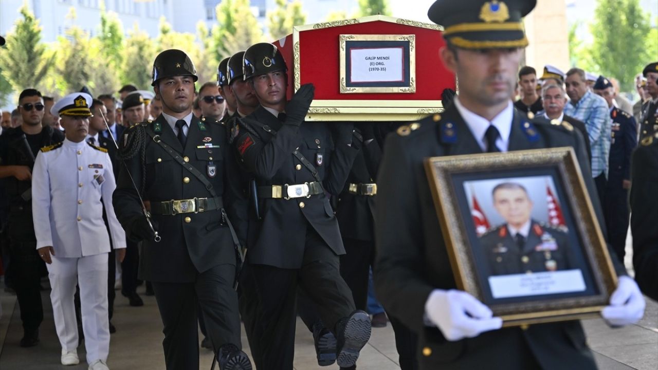 Emekli Orgeneral Galip Mendi, Son Yolculuğuna Uğurlandı