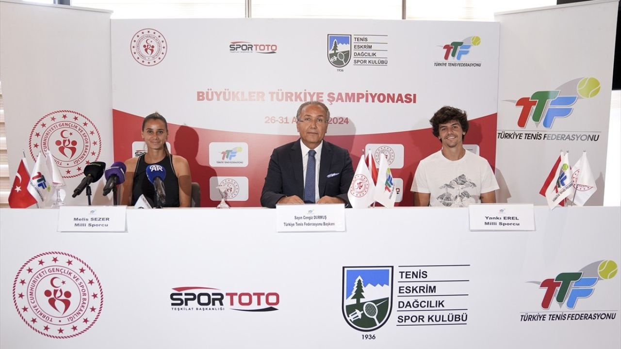 Türkiye Büyükler Tenis Şampiyonası İstanbul'da Başlıyor