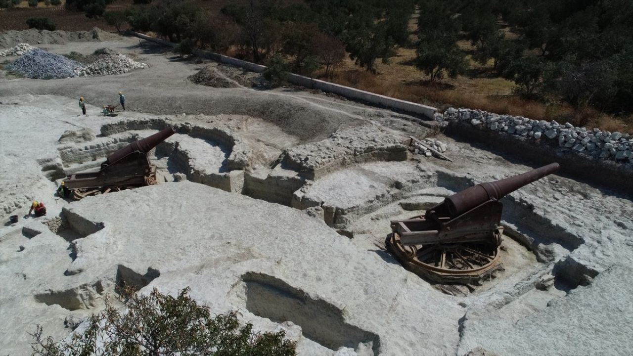 Çanakkale'de Osmanlı Top Mevzileri 109 Yıl Sonra Ziyarete Açıldı