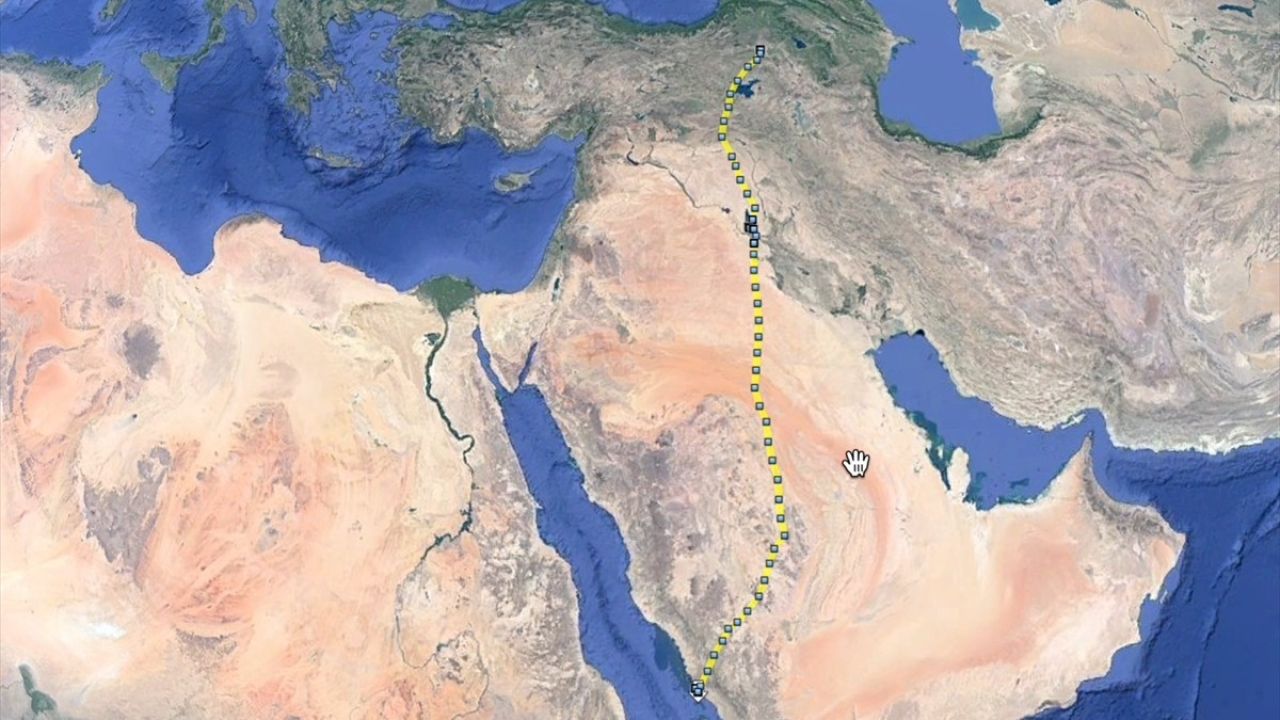 Poyraz Kuşunun Muhteşem Yolculuğu: Iğdır'dan Kızıldeniz'e 7,6 Bin Kilometre