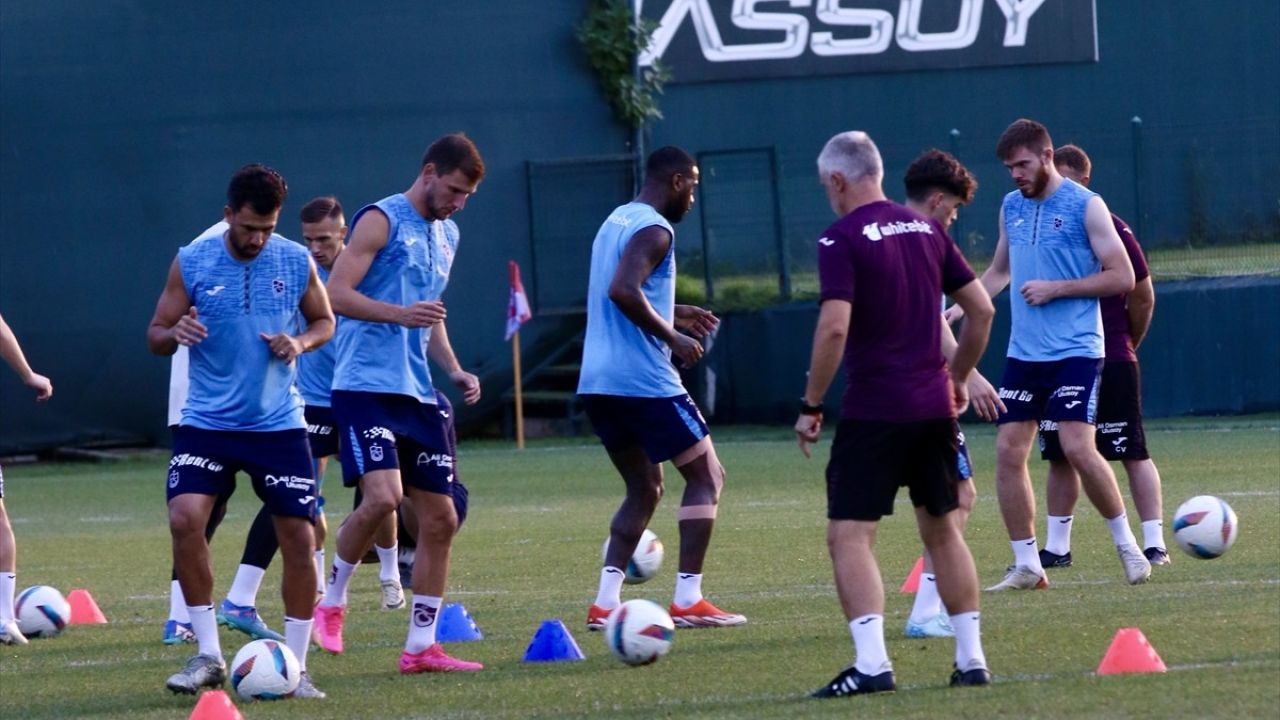 Trabzonspor, St. Gallen Maçına Hazırlıklarını Tamamladı