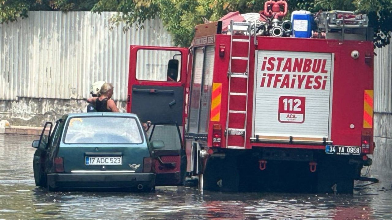 İstanbul'da Kuvvetli Yağışlar Devam Ediyor