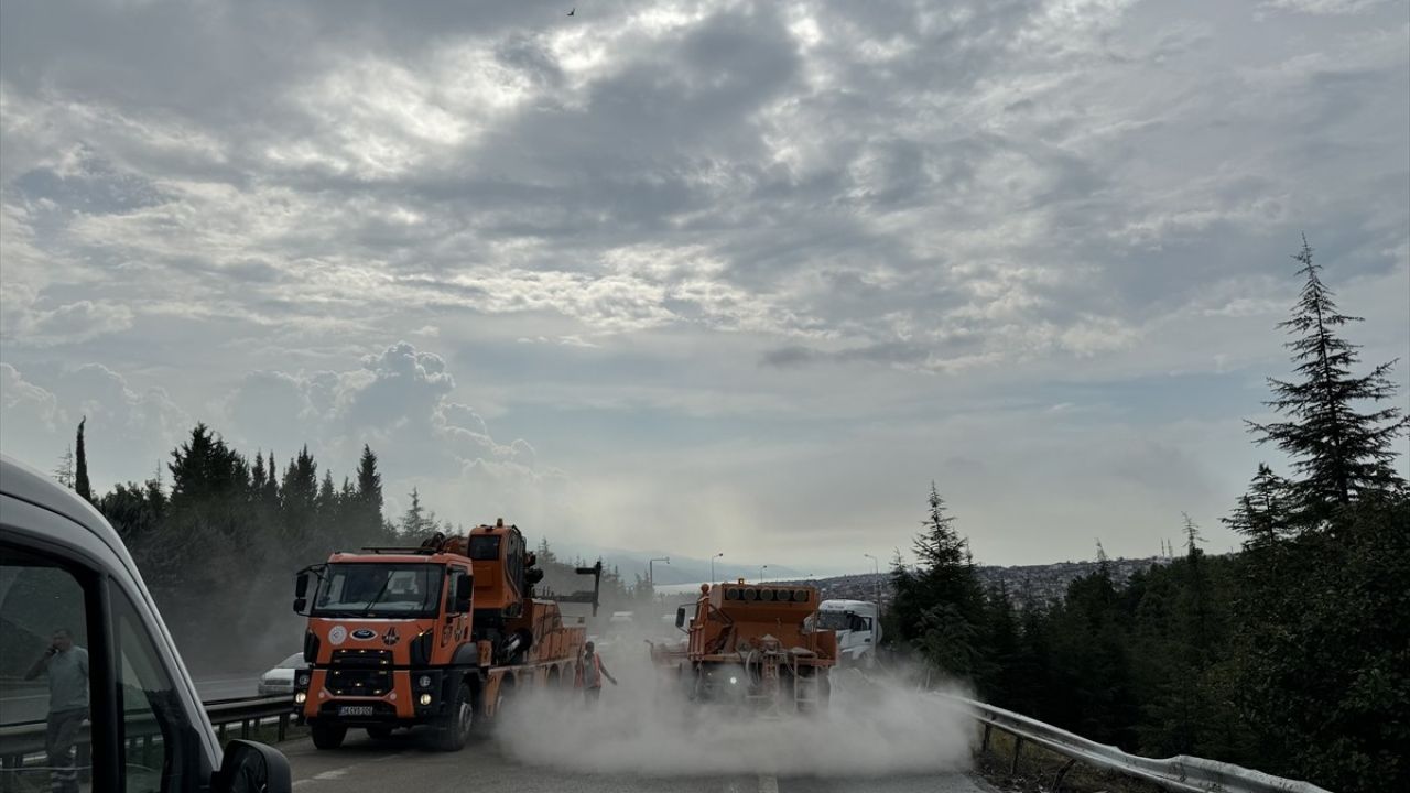 Anadolu Otoyolu'ndaki Zincirleme Kaza Sonrası Ulaşım Yeniden Başladı