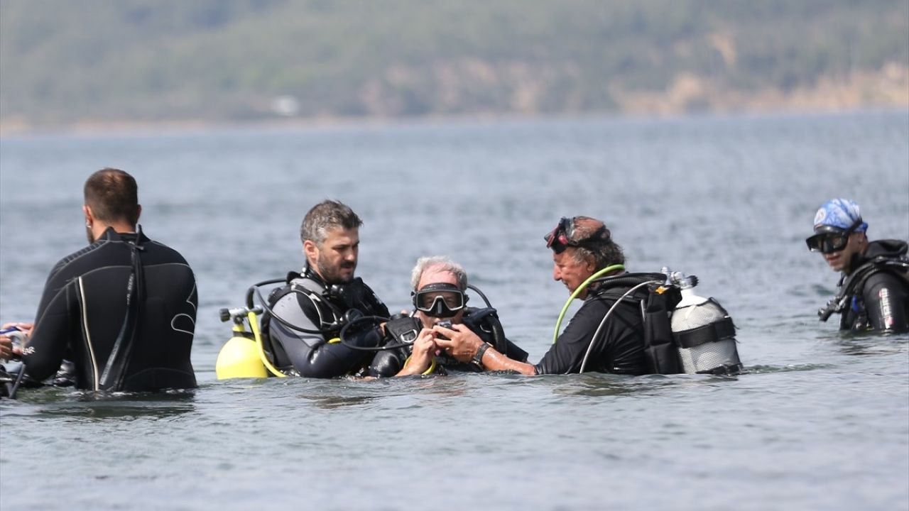 Engelli Bireyler Çanakkale Boğazı'nda Anı Dalışı Yaparak Su Altı Güzelliklerini Keşfetti