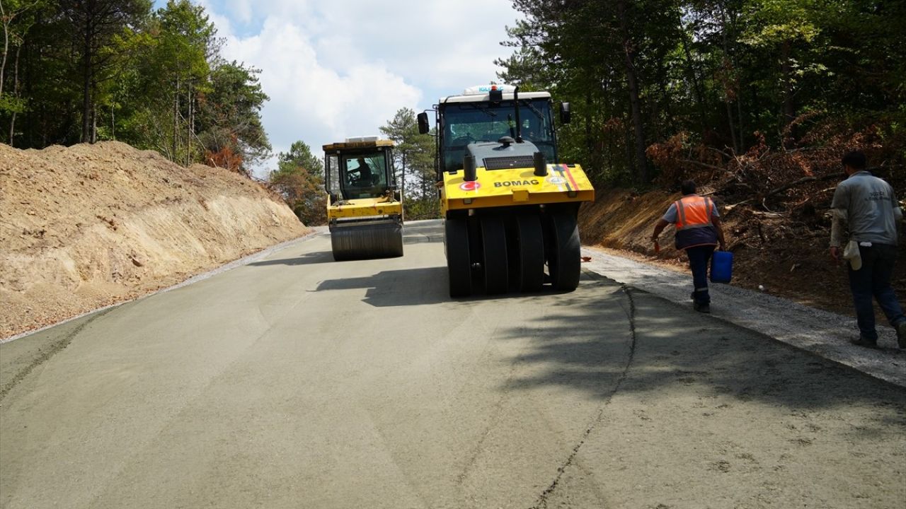 Düzce'deki Korugöl Tabiat Parkı'na Ulaşım Kolaylaşıyor