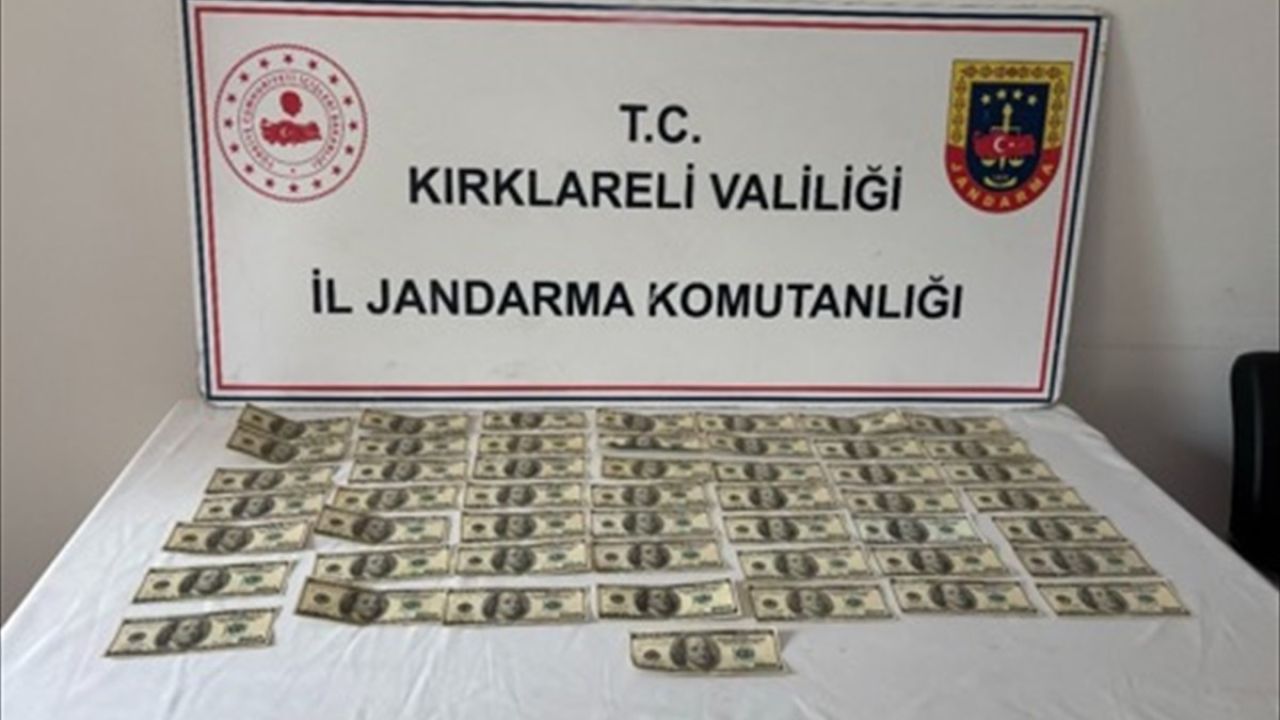 Kırklareli'nde Sahte Dolar Operasyonu: 5 Bin Dolar Ele Geçirildi