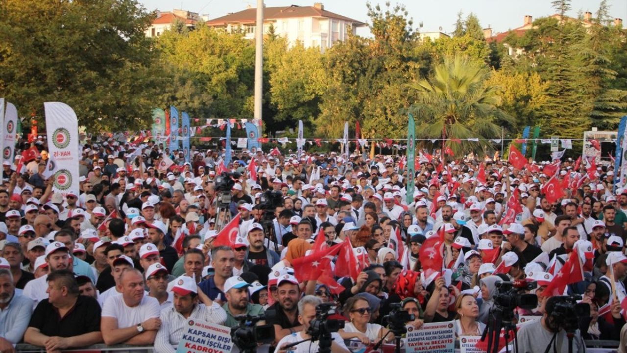 HAK-İŞ Genel Başkanı Mahmut Arslan'dan Önemli Açıklamalar