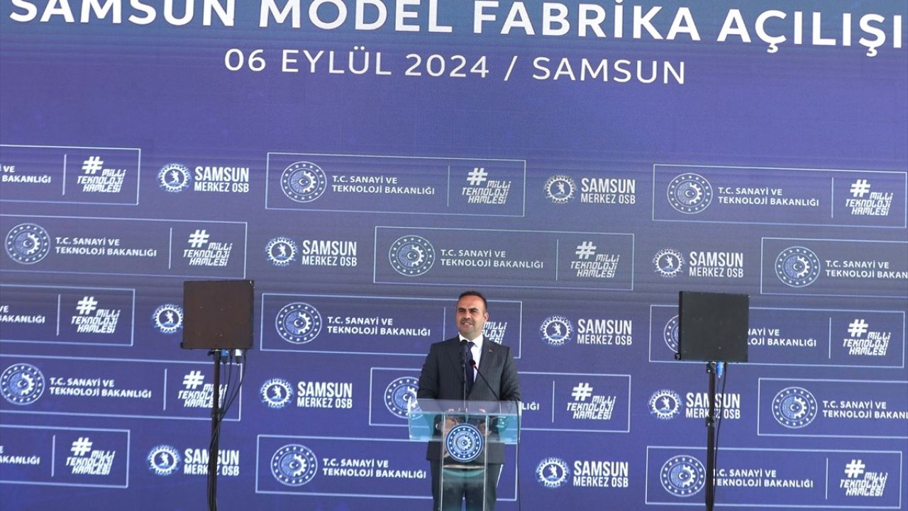 Samsun Model Fabrika Açıldı: Bakan Kacır Dijital Dönüşümde Yeni Adımlar Attı