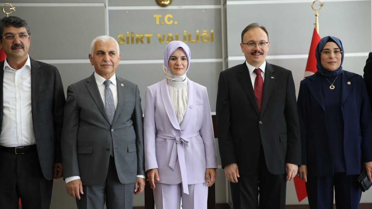 Aile ve Sosyal Hizmetler Bakanı Göktaş'tan Siirt Ziyareti