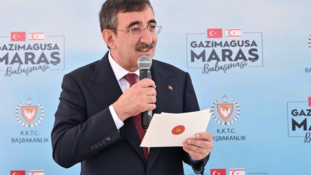 Cumhurbaşkanı Yardımcısı Yılmaz'dan Gazimağusa Maraş'ta Önemli Açıklamalar