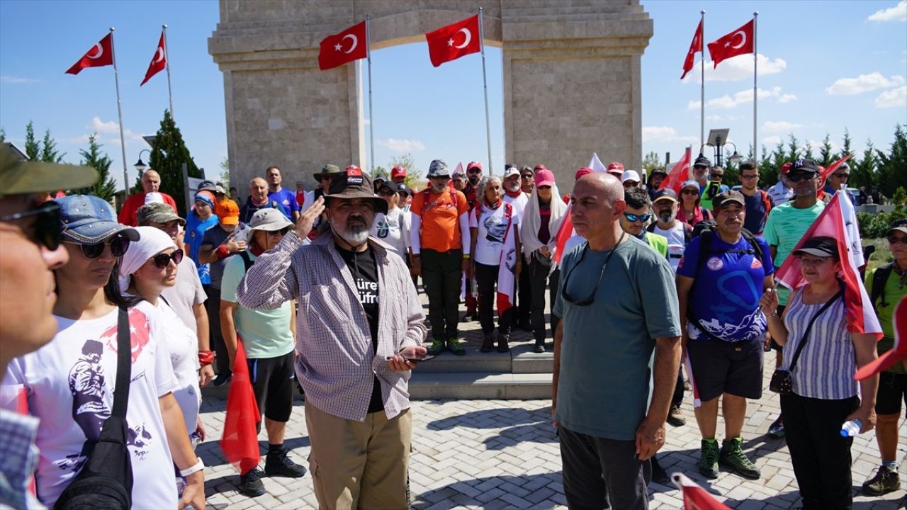 Sakarya Zaferi Diriliş Yolu Yürüyüşü Başladı