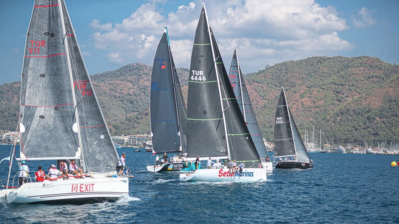 Kırlangıç Kupası Yat Yarışları Marmaris’te Başladı