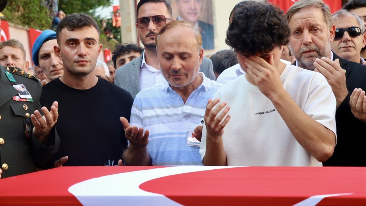 Şehit Piyade Üsteğmen Ömer Fatih Ayar, Trabzon'da Uğurlandı