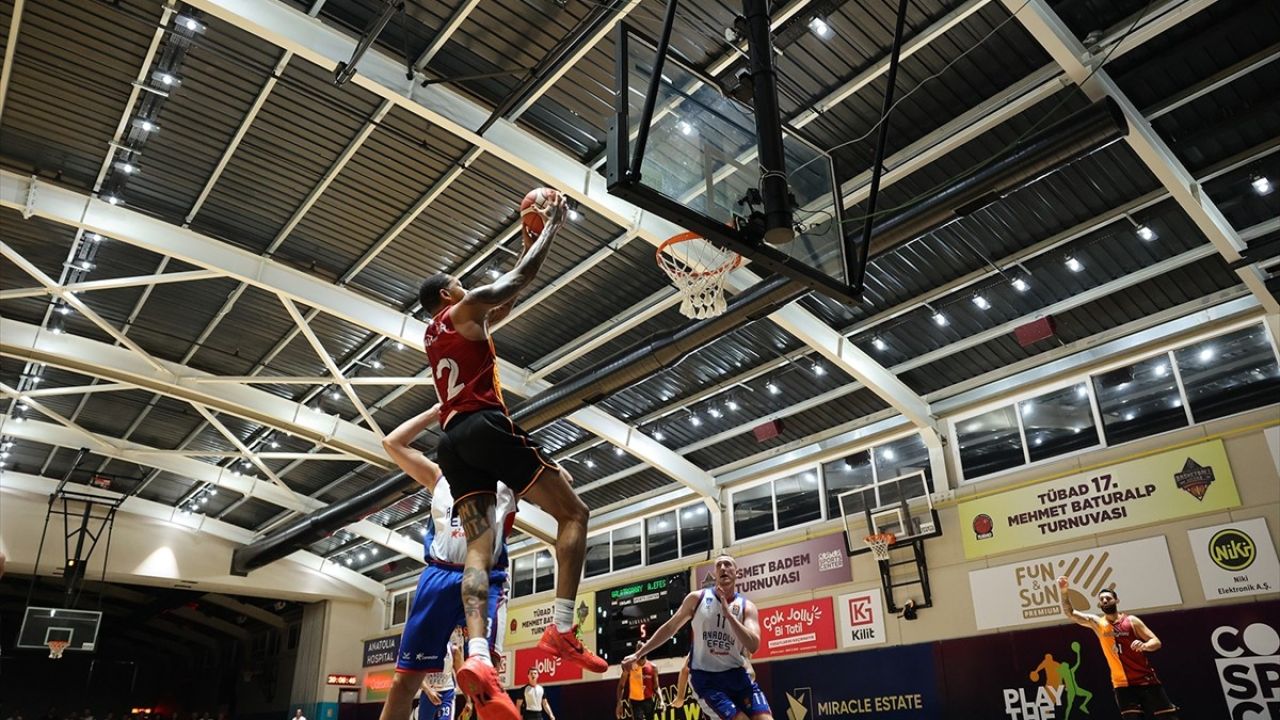 Anadolu Efes, 17. TÜBAD Mehmet Baturalp Turnuvası'nda Galatasaray'ı Geride Bıraktı