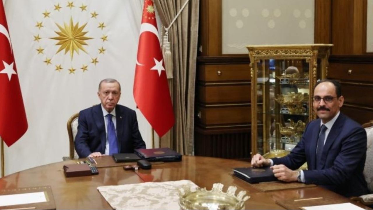 Külliye'de kritik toplantı! Erdoğan, MİT Başkanı Kalın ile özel görüştü..