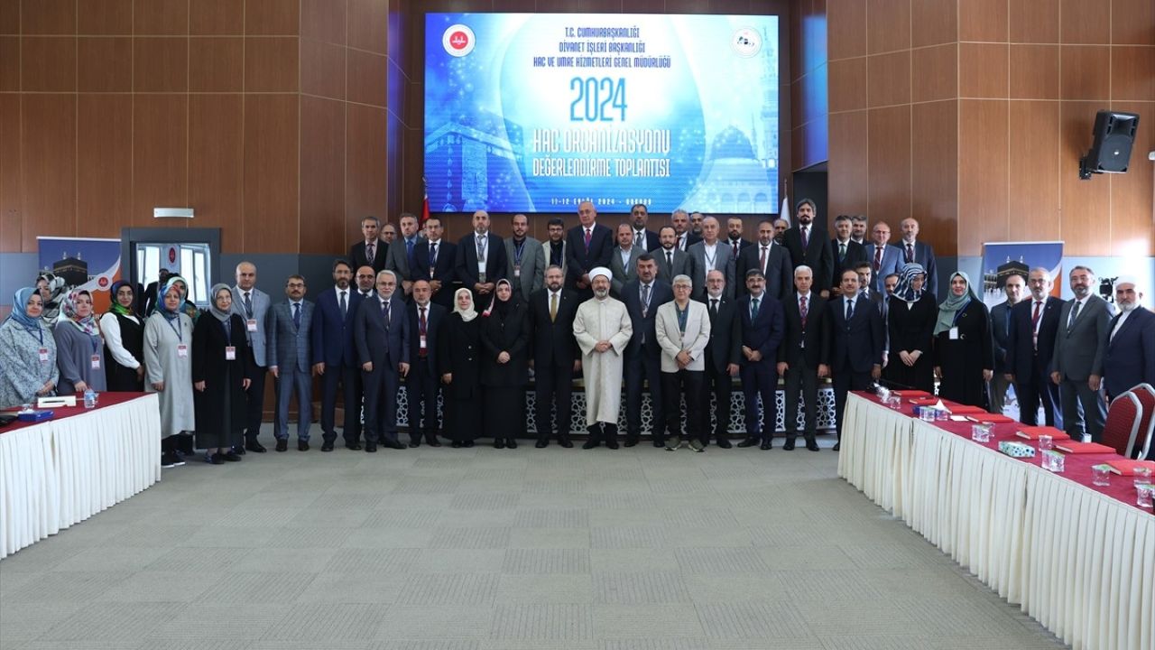 2024 Yılı Hac Organizasyonu Değerlendirme Toplantısı