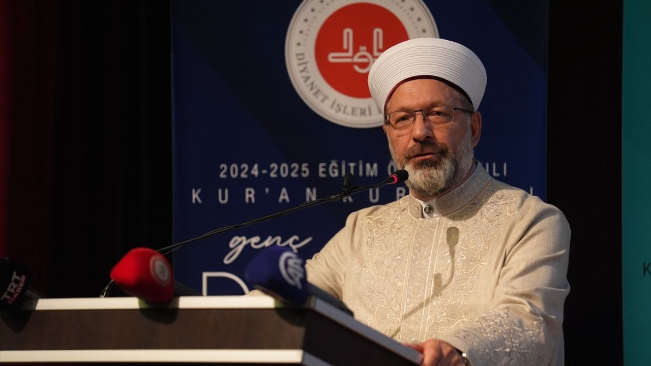 Diyanet İşleri Başkanı Erbaş, Düzce'de Kur'an Kursu Açılışında Önemli Mesajlar Verdi