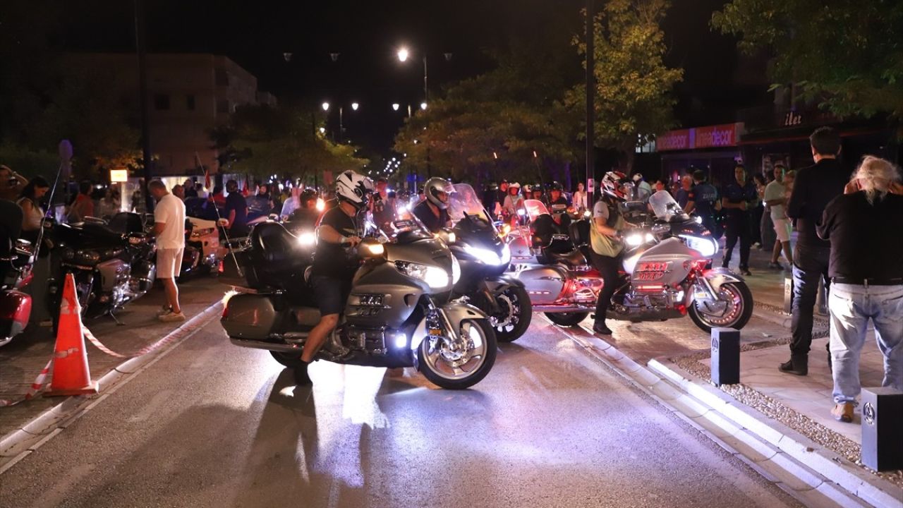 Denizli'de Motosiklet Tutkunlarının Goldwing Festivali Coşkusu