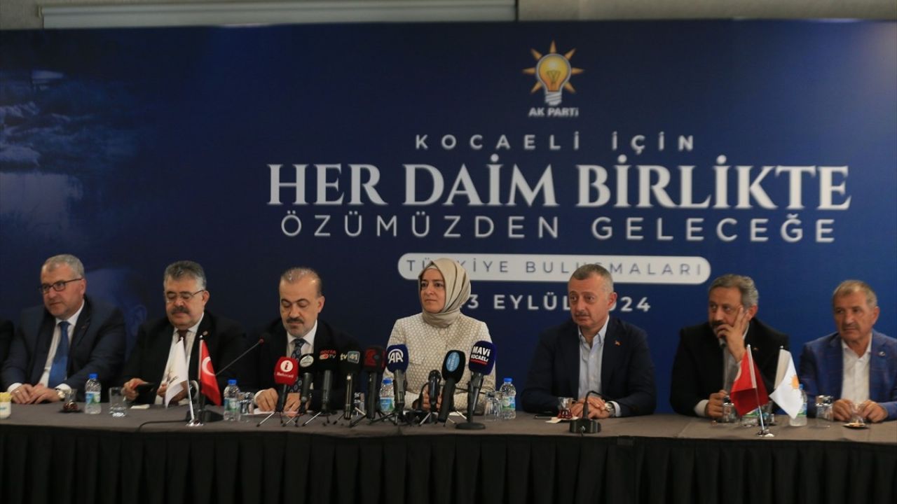 AK Parti'den 2028 Seçim Hazırlıkları: Fatma Betül Sayan Kaya Kocaeli'de Açıklamalarda Bulundu