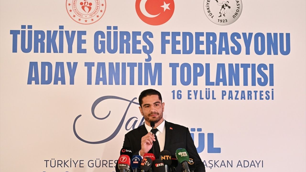 Taha Akgül Güreş Federasyonu Başkanlığı için Projelerini Açıkladı