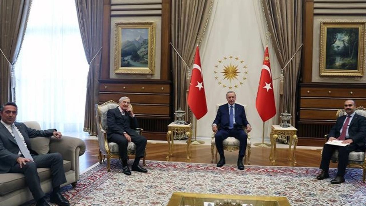 Koç ailesi Külliye'de! Cumhurbaşkanı Erdoğan ile görüştüler..