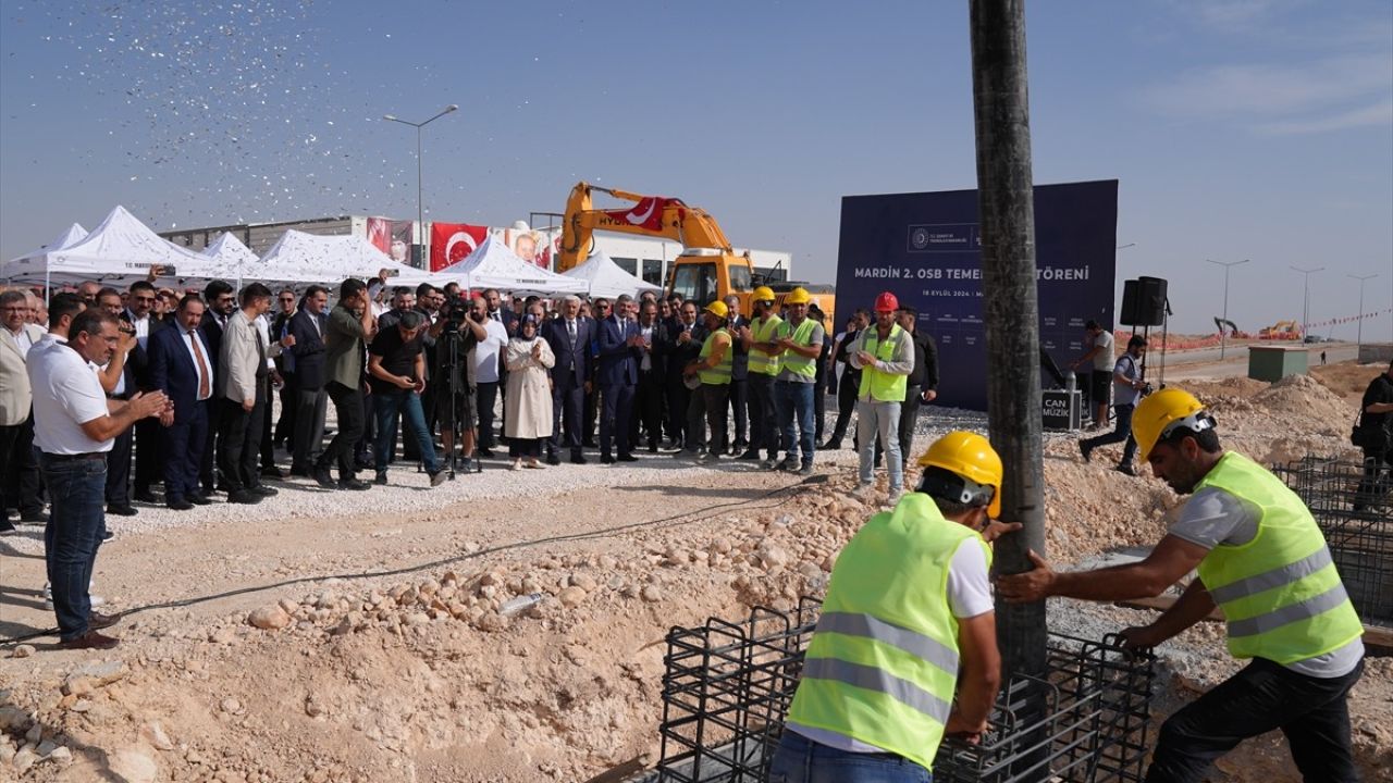 Mardin'de 2. Organize Sanayi Bölgesi'nin Temeli Atıldı