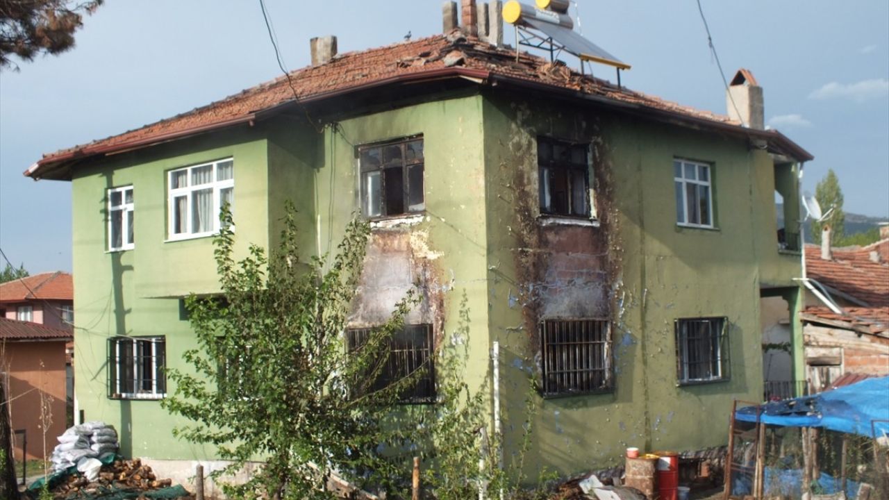 Tokat'taki Yangında Bir Kişi Yaralandı