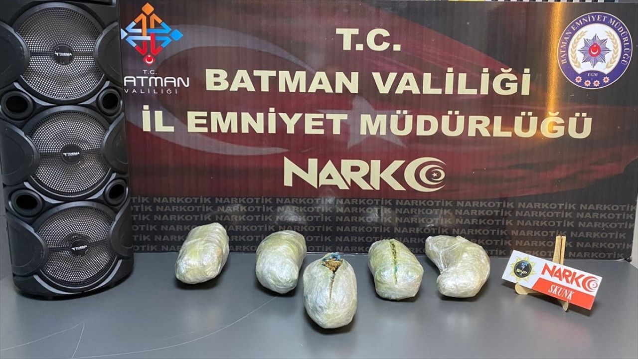 Batman'da Uyuşturucu Operasyonu: Şüpheli Tutuklandı