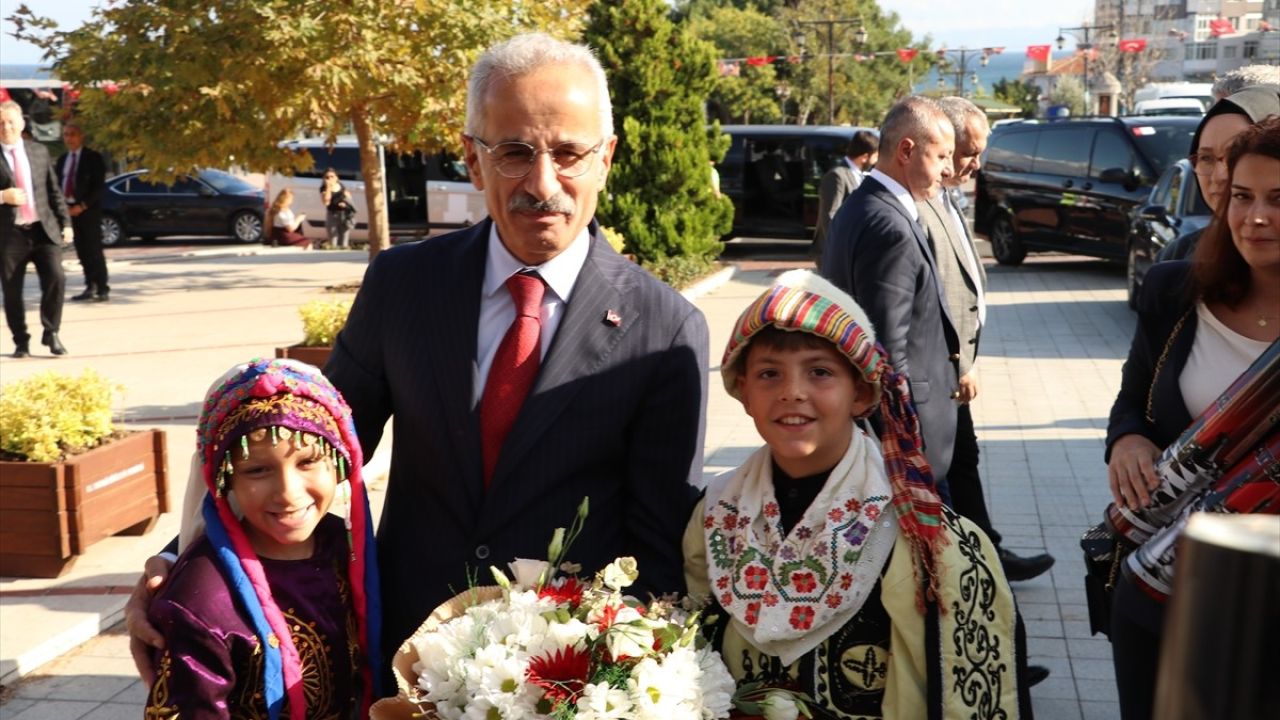 Ulaştırma ve Altyapı Bakanı Uraloğlu Tekirdağ'da Açıklamalarda Bulundu