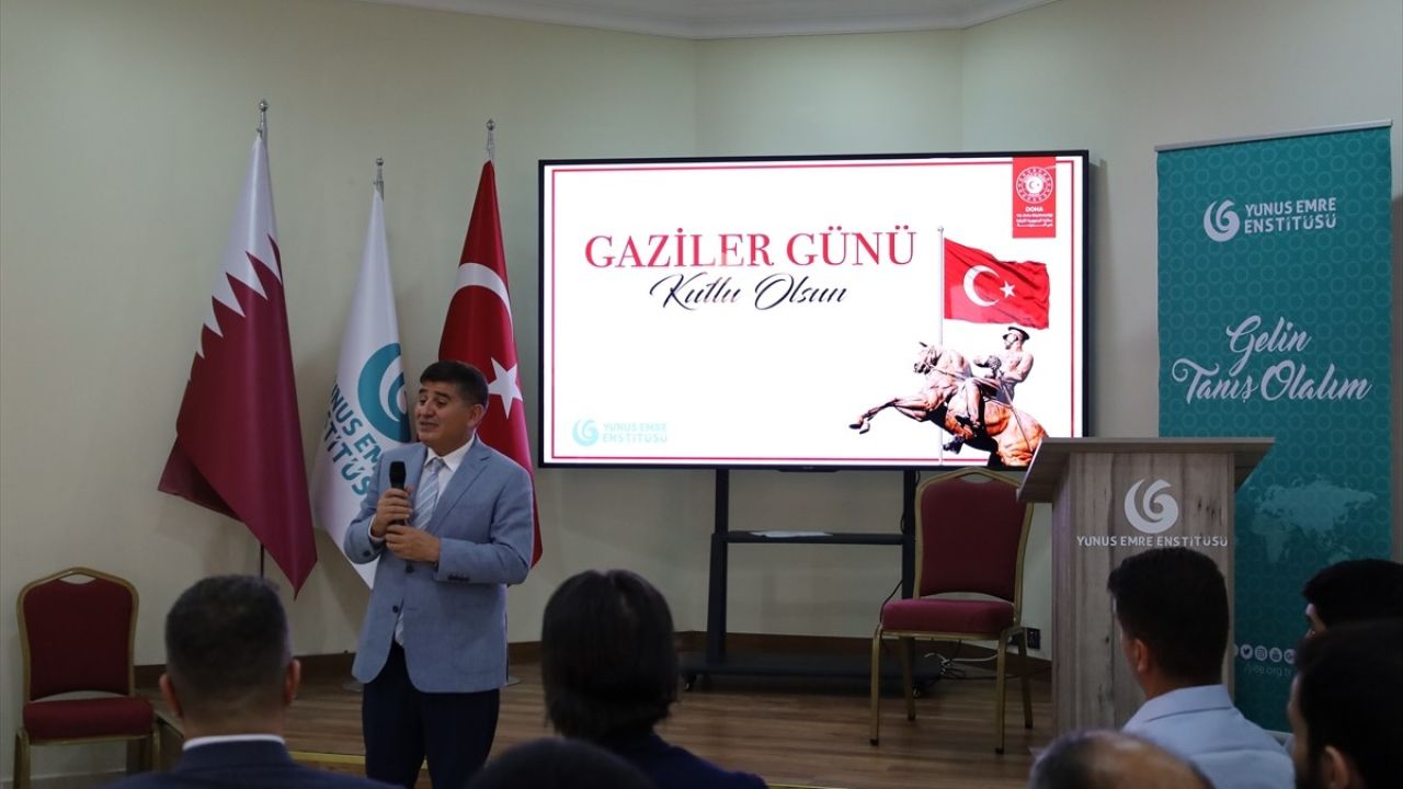 Türkiye'nin Doha Büyükelçiliği'nden Gaziler Günü Anması