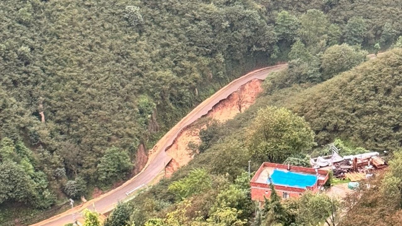 Trabzon'da Yağış Sonrası Taşkın ve Heyelan Açıklamaları