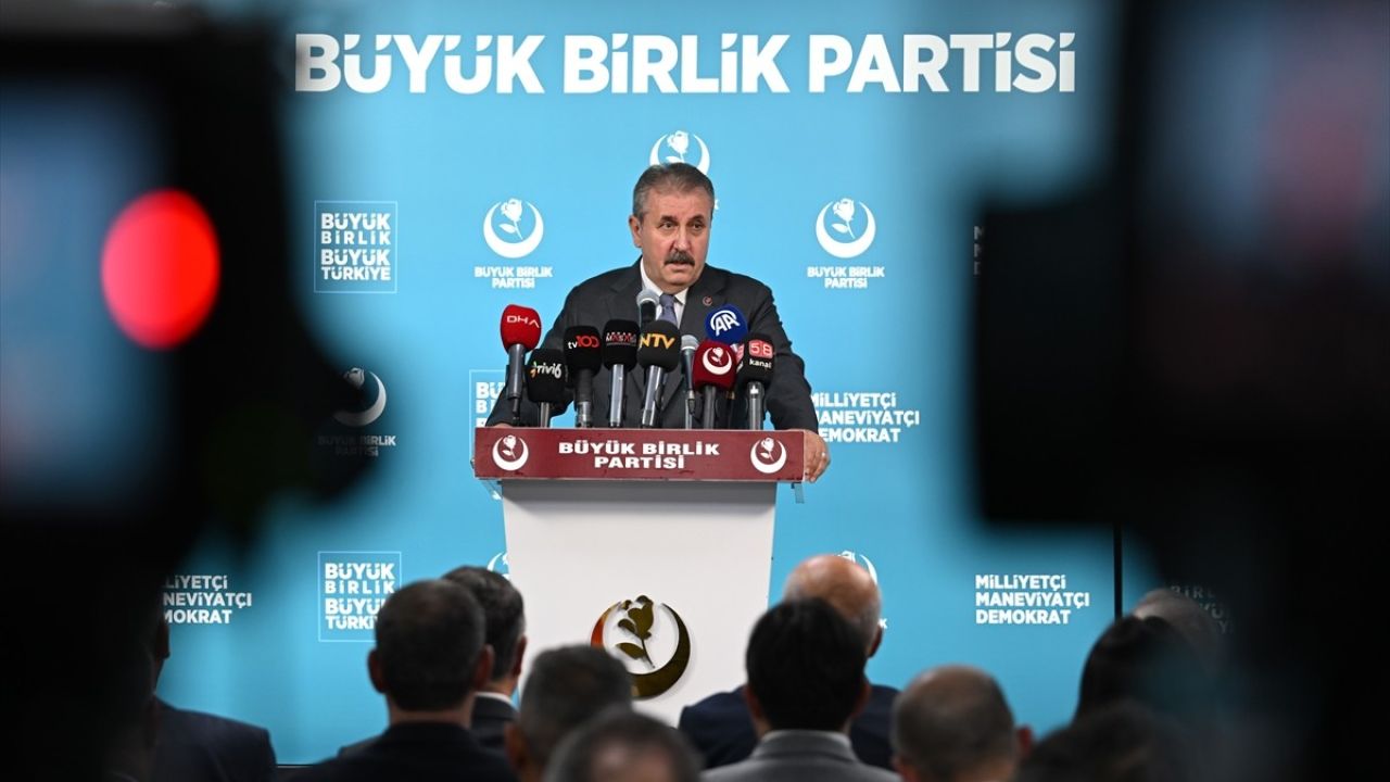 BBP Genel Başkanı Destici'den Yerli Üretim Çağrısı