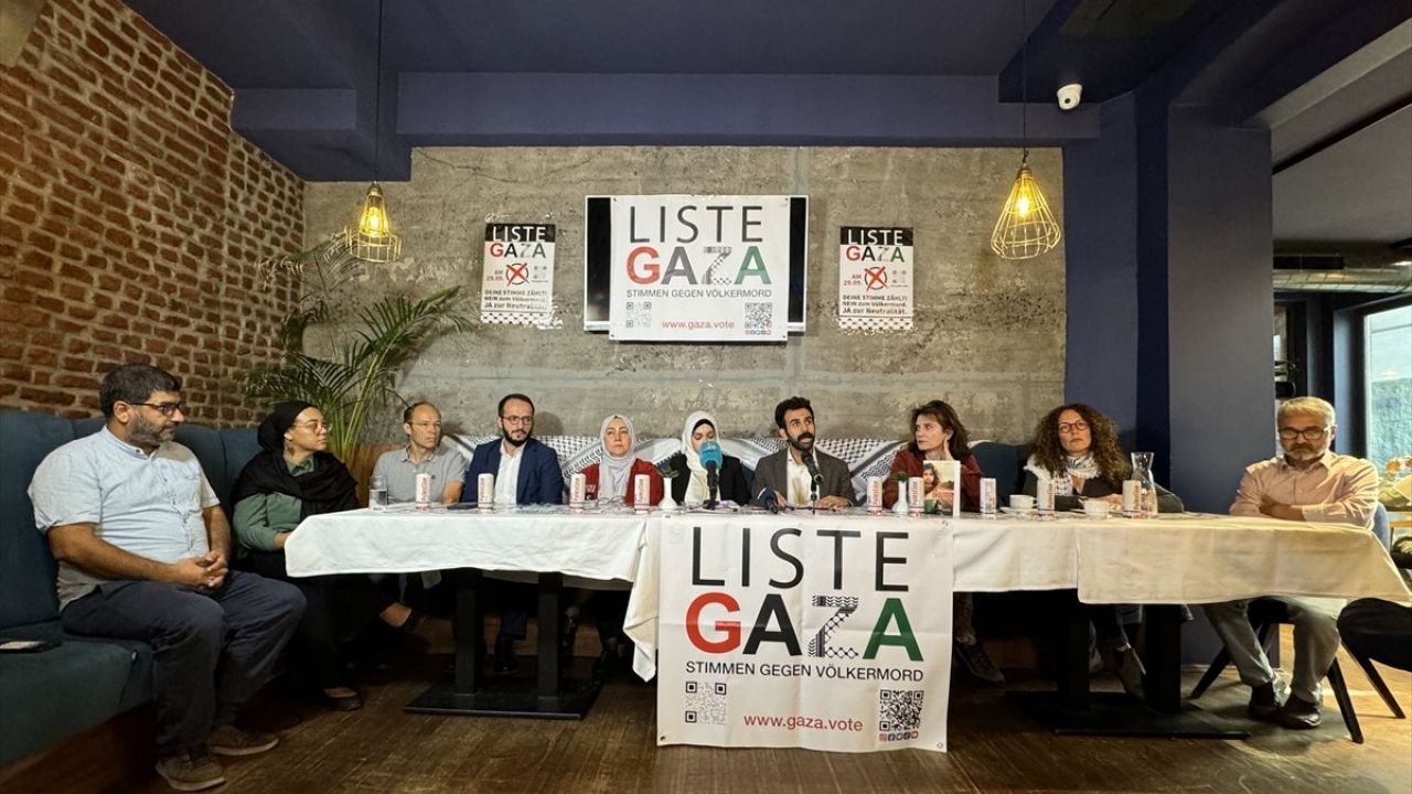 Avusturya'da Liste Gaza'nın Seçim Adayları Tanıtıldı