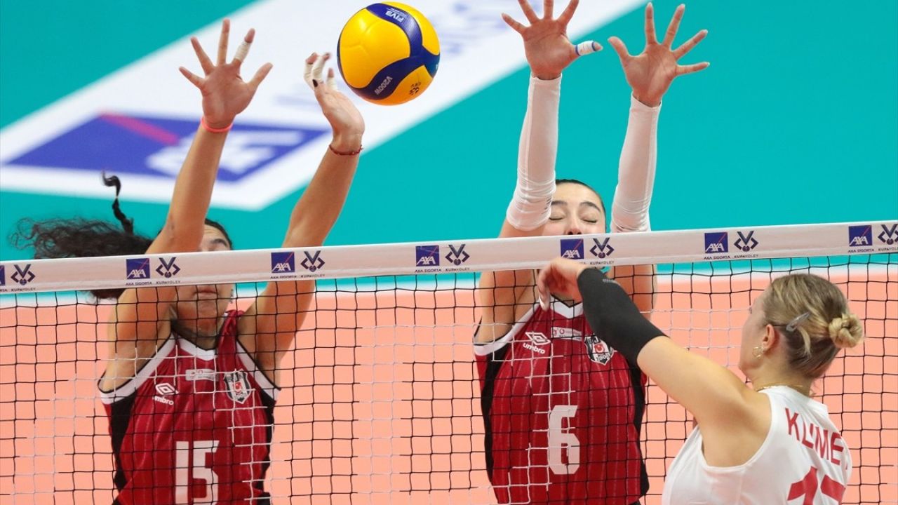 Beşiktaş Kadın Voleybol Takımı Çeyrek Finale Yükseldi